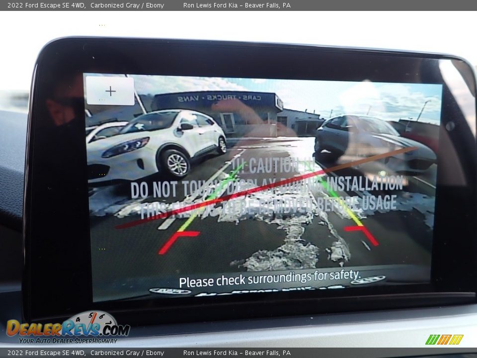 2022 Ford Escape SE 4WD Carbonized Gray / Ebony Photo #18