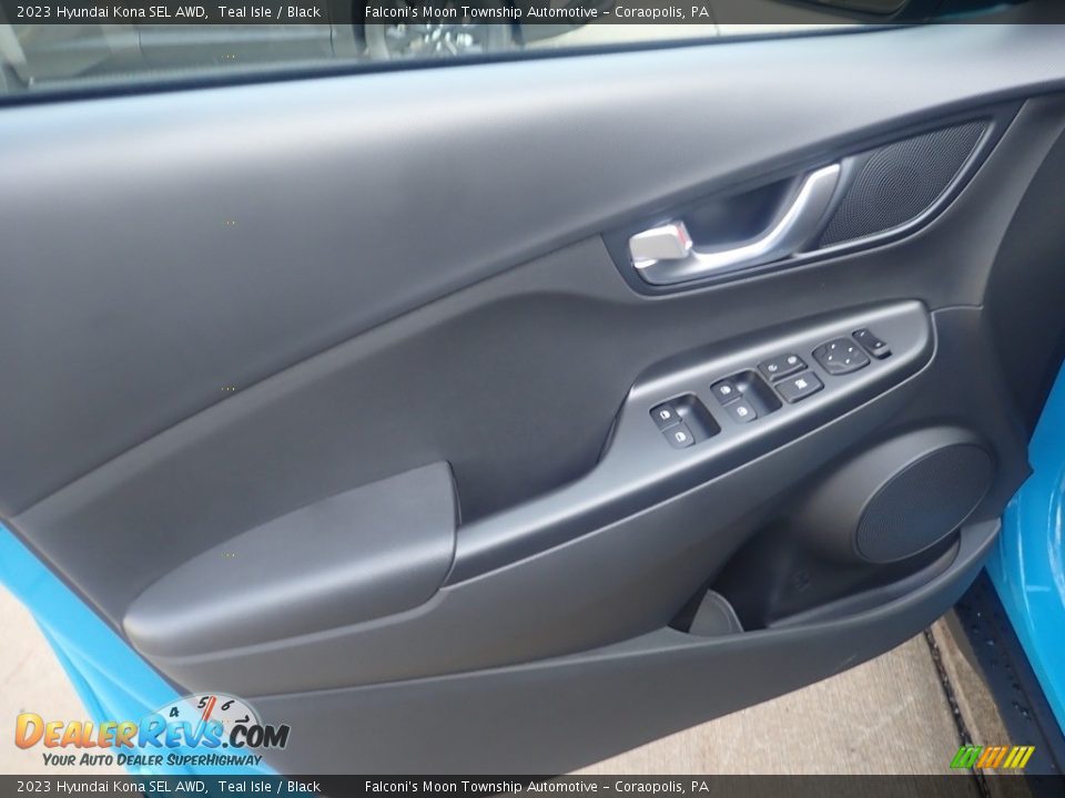 2023 Hyundai Kona SEL AWD Teal Isle / Black Photo #14