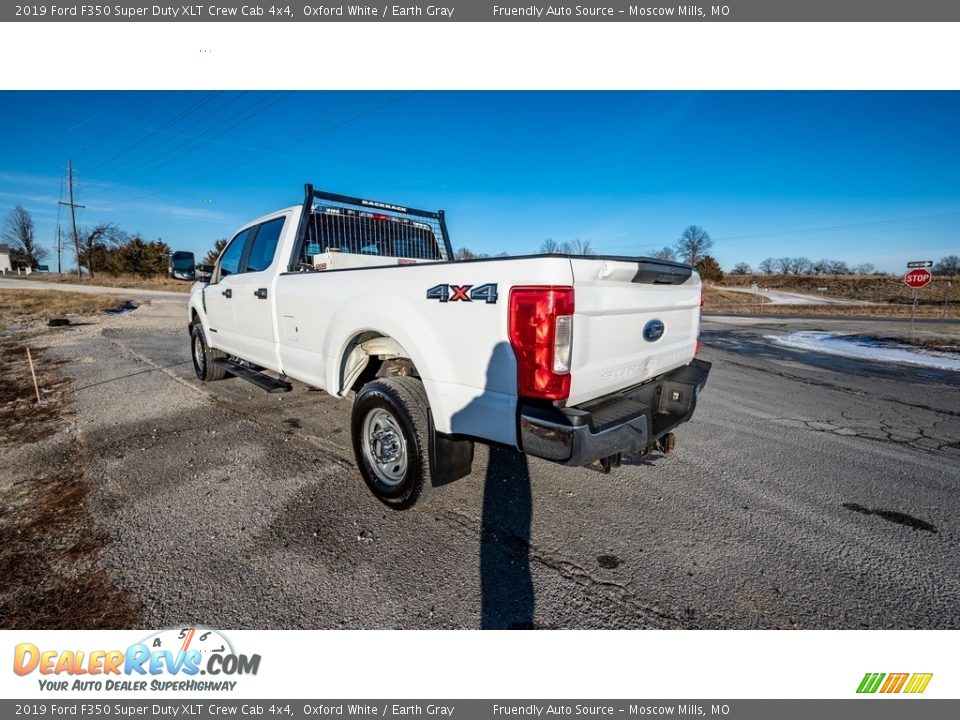 2019 Ford F350 Super Duty XLT Crew Cab 4x4 Oxford White / Earth Gray Photo #6