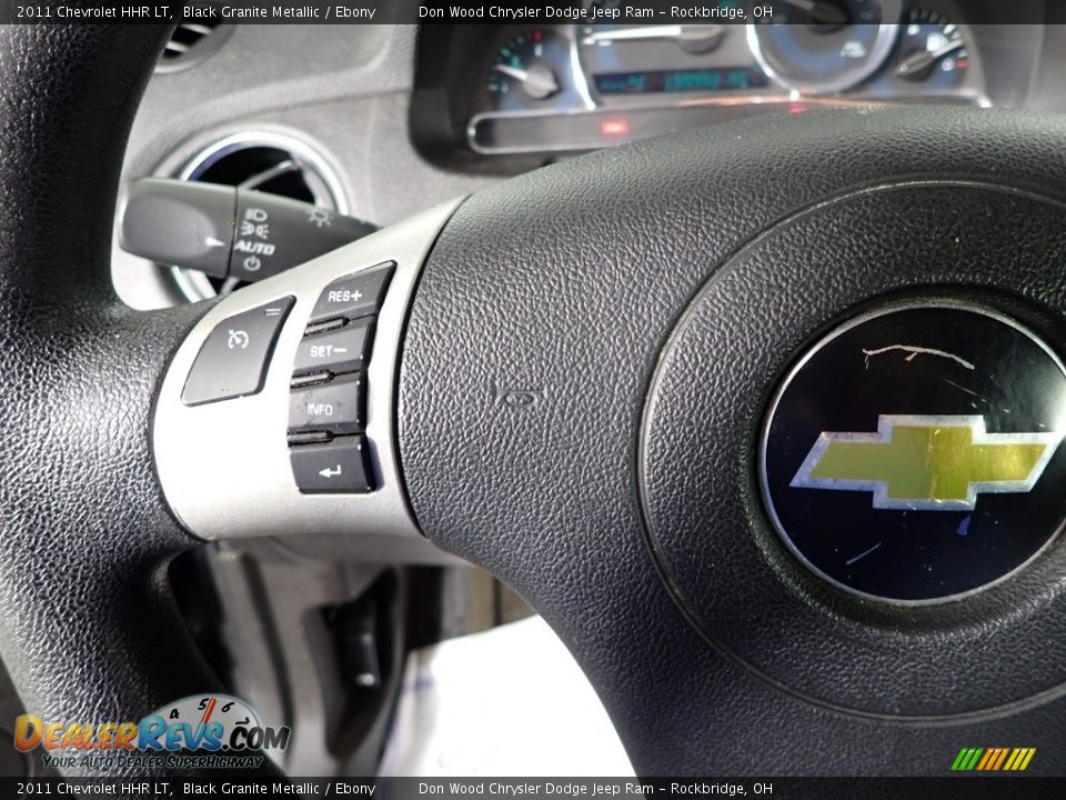 2011 Chevrolet HHR LT Black Granite Metallic / Ebony Photo #13