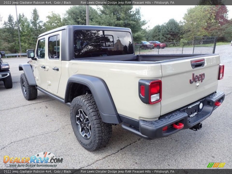 2022 Jeep Gladiator Rubicon 4x4 Gobi / Black Photo #3