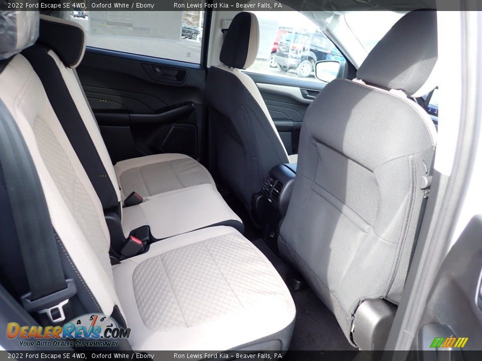 2022 Ford Escape SE 4WD Oxford White / Ebony Photo #10
