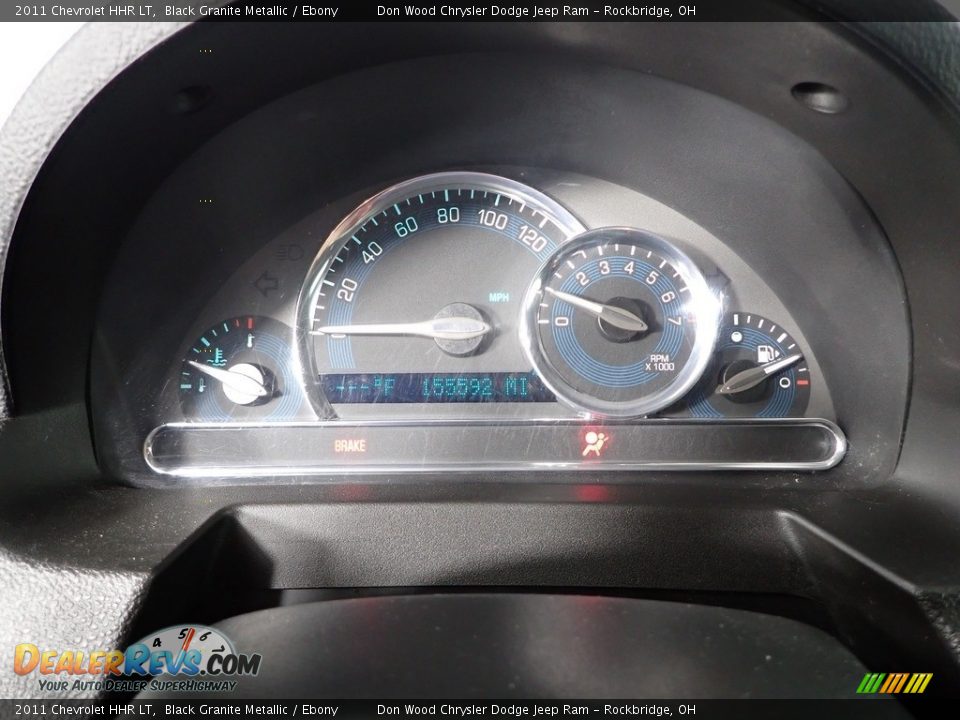 2011 Chevrolet HHR LT Black Granite Metallic / Ebony Photo #15