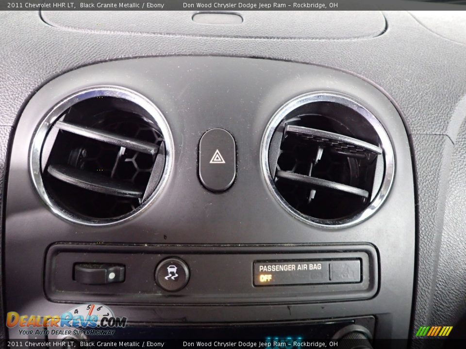 2011 Chevrolet HHR LT Black Granite Metallic / Ebony Photo #16