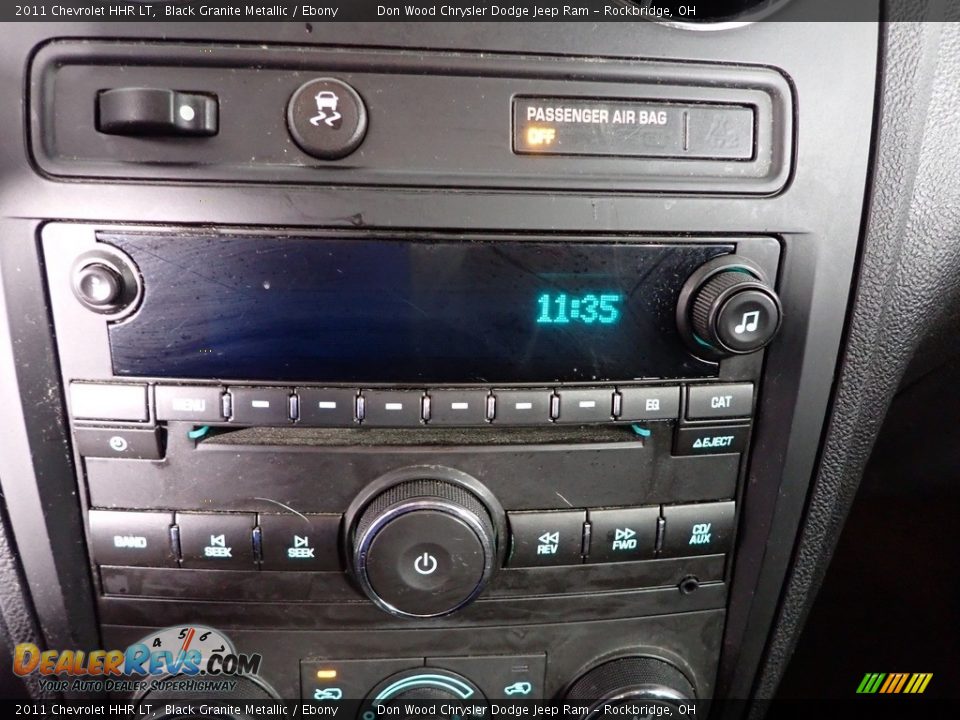 2011 Chevrolet HHR LT Black Granite Metallic / Ebony Photo #17