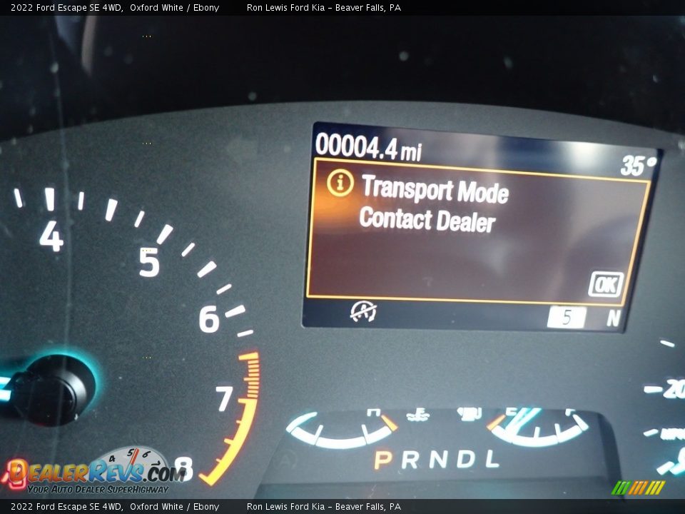2022 Ford Escape SE 4WD Oxford White / Ebony Photo #16