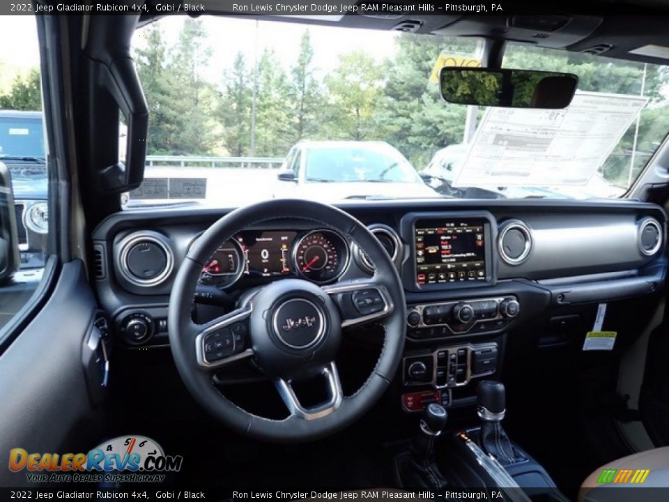 2022 Jeep Gladiator Rubicon 4x4 Gobi / Black Photo #13