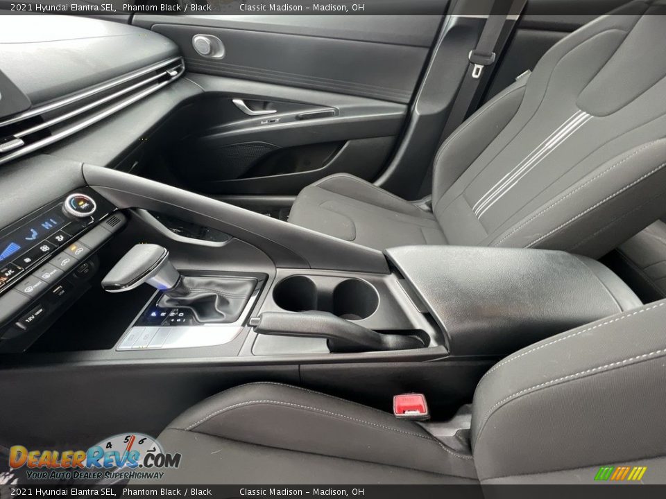 2021 Hyundai Elantra SEL Phantom Black / Black Photo #16