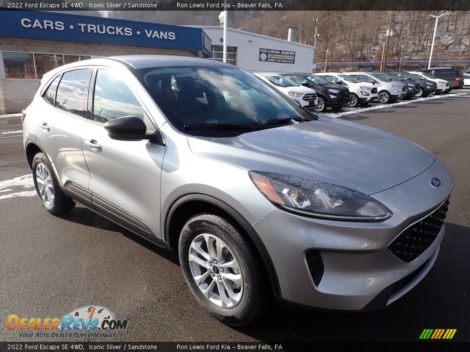 2022 Ford Escape SE 4WD Iconic Silver / Sandstone Photo #2