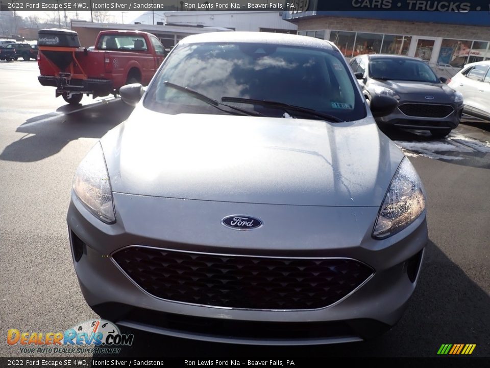2022 Ford Escape SE 4WD Iconic Silver / Sandstone Photo #3