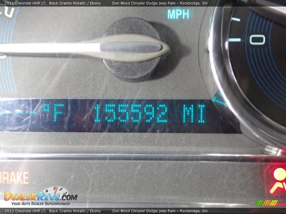 2011 Chevrolet HHR LT Black Granite Metallic / Ebony Photo #29