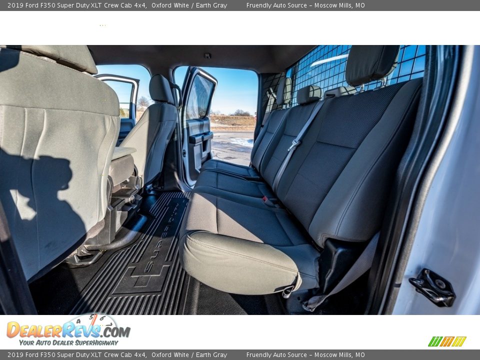 2019 Ford F350 Super Duty XLT Crew Cab 4x4 Oxford White / Earth Gray Photo #20