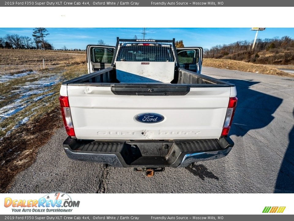 2019 Ford F350 Super Duty XLT Crew Cab 4x4 Oxford White / Earth Gray Photo #22