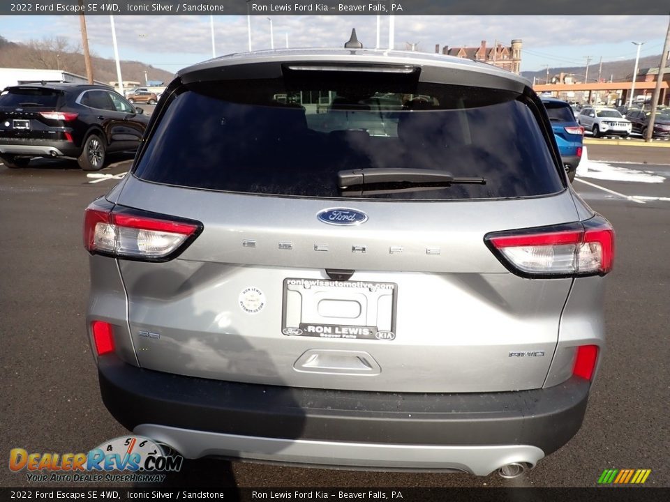 2022 Ford Escape SE 4WD Iconic Silver / Sandstone Photo #7