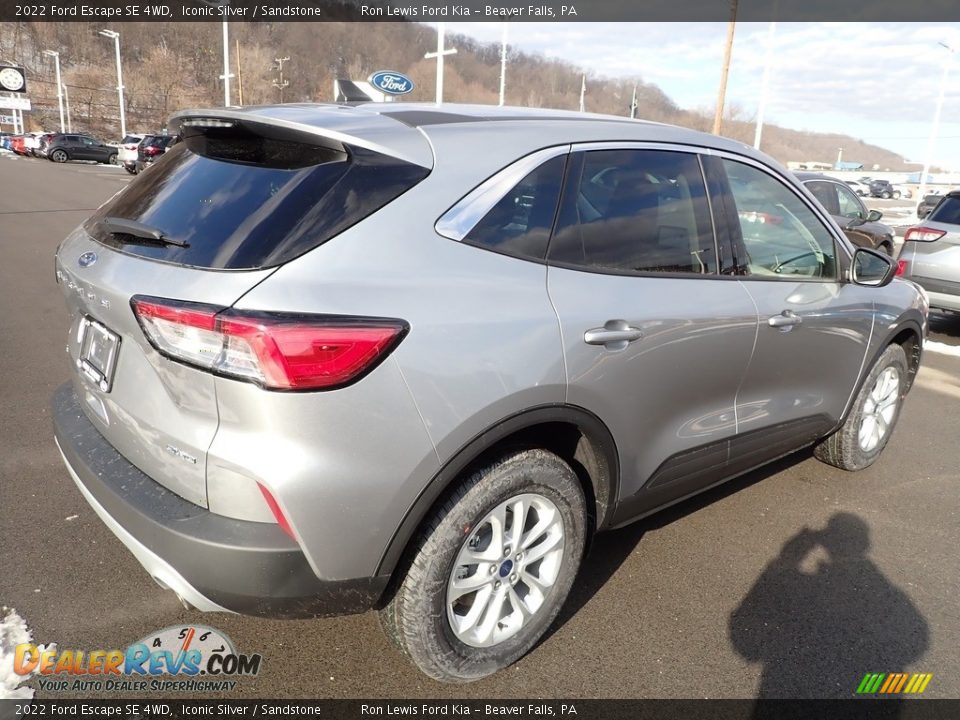 2022 Ford Escape SE 4WD Iconic Silver / Sandstone Photo #8