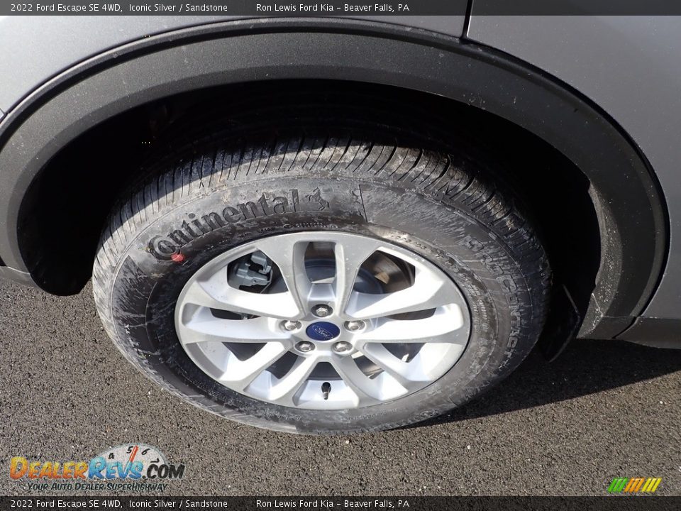 2022 Ford Escape SE 4WD Iconic Silver / Sandstone Photo #9