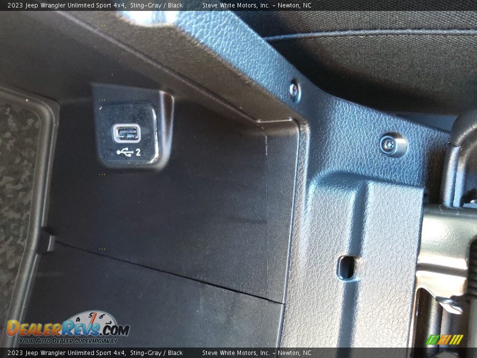 2023 Jeep Wrangler Unlimited Sport 4x4 Sting-Gray / Black Photo #25