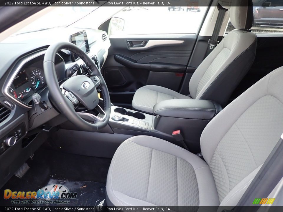 Front Seat of 2022 Ford Escape SE 4WD Photo #14