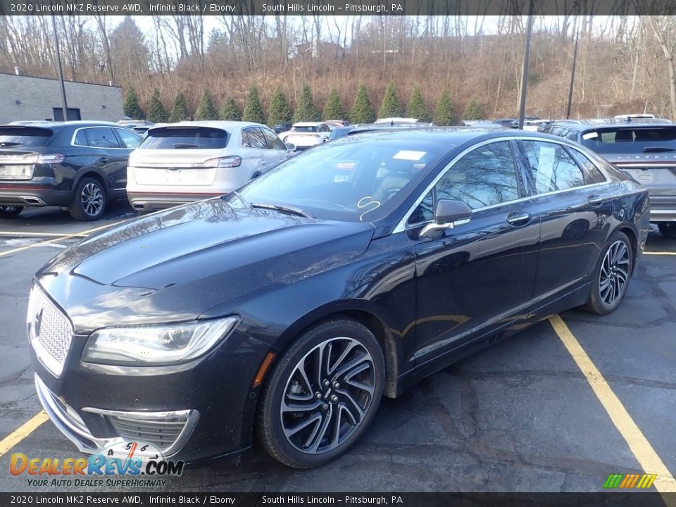 Front 3/4 View of 2020 Lincoln MKZ Reserve AWD Photo #1