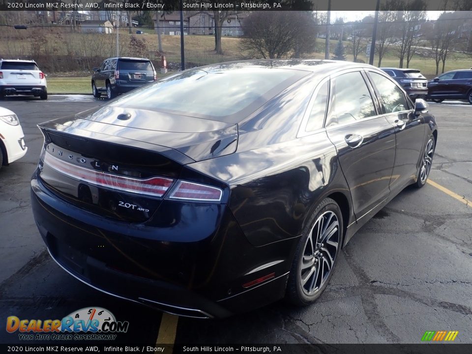 2020 Lincoln MKZ Reserve AWD Infinite Black / Ebony Photo #4