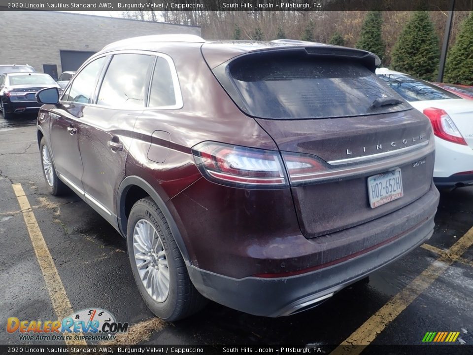 2020 Lincoln Nautilus Standard AWD Burgundy Velvet / Cappuccino Photo #2