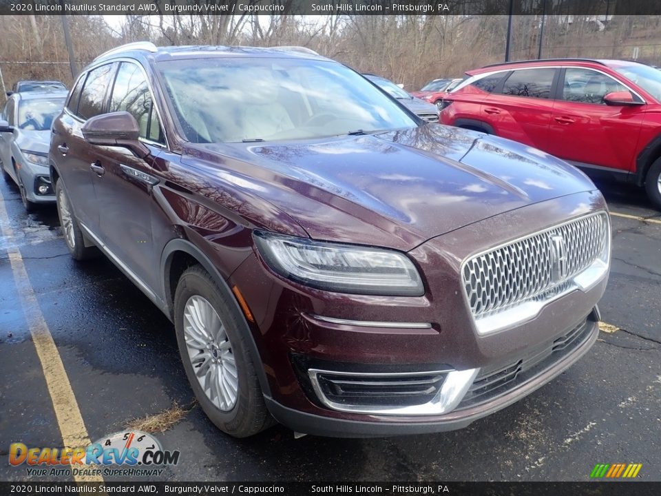 2020 Lincoln Nautilus Standard AWD Burgundy Velvet / Cappuccino Photo #4