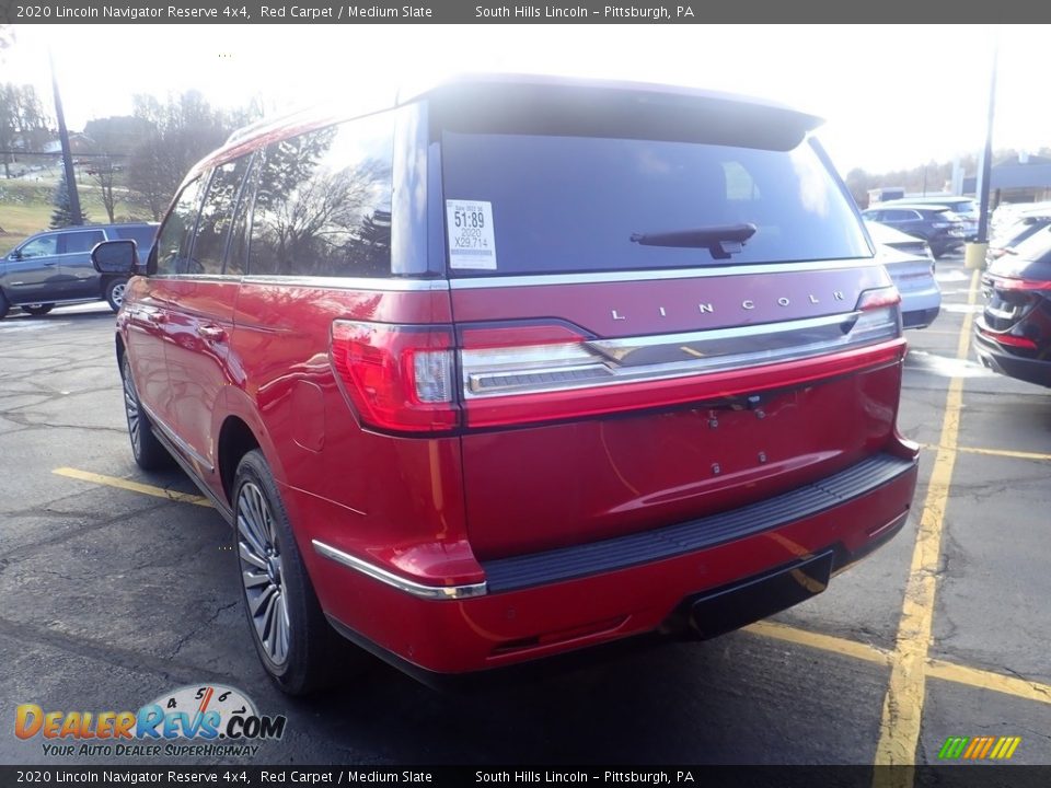 2020 Lincoln Navigator Reserve 4x4 Red Carpet / Medium Slate Photo #2