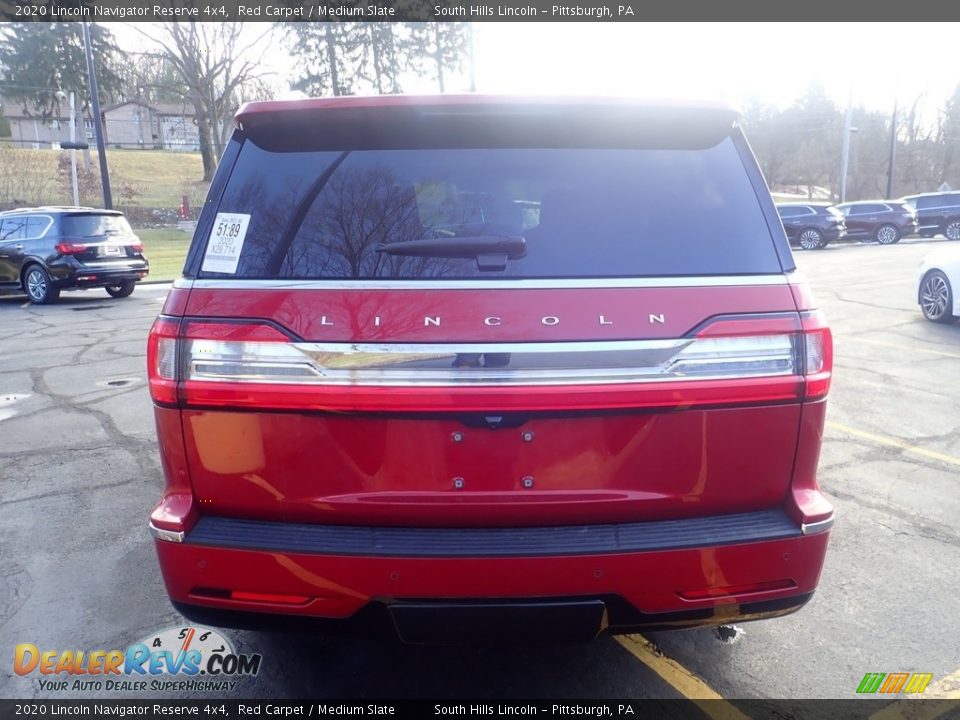 2020 Lincoln Navigator Reserve 4x4 Red Carpet / Medium Slate Photo #3