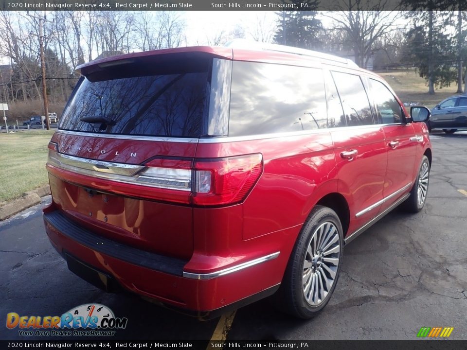 2020 Lincoln Navigator Reserve 4x4 Red Carpet / Medium Slate Photo #4