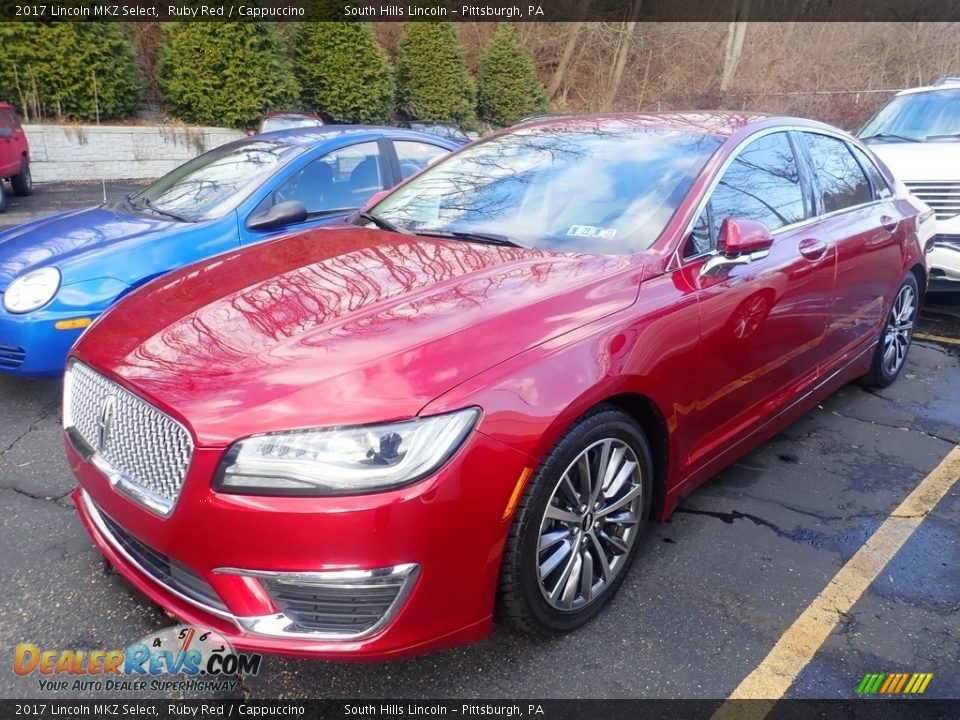 2017 Lincoln MKZ Select Ruby Red / Cappuccino Photo #1