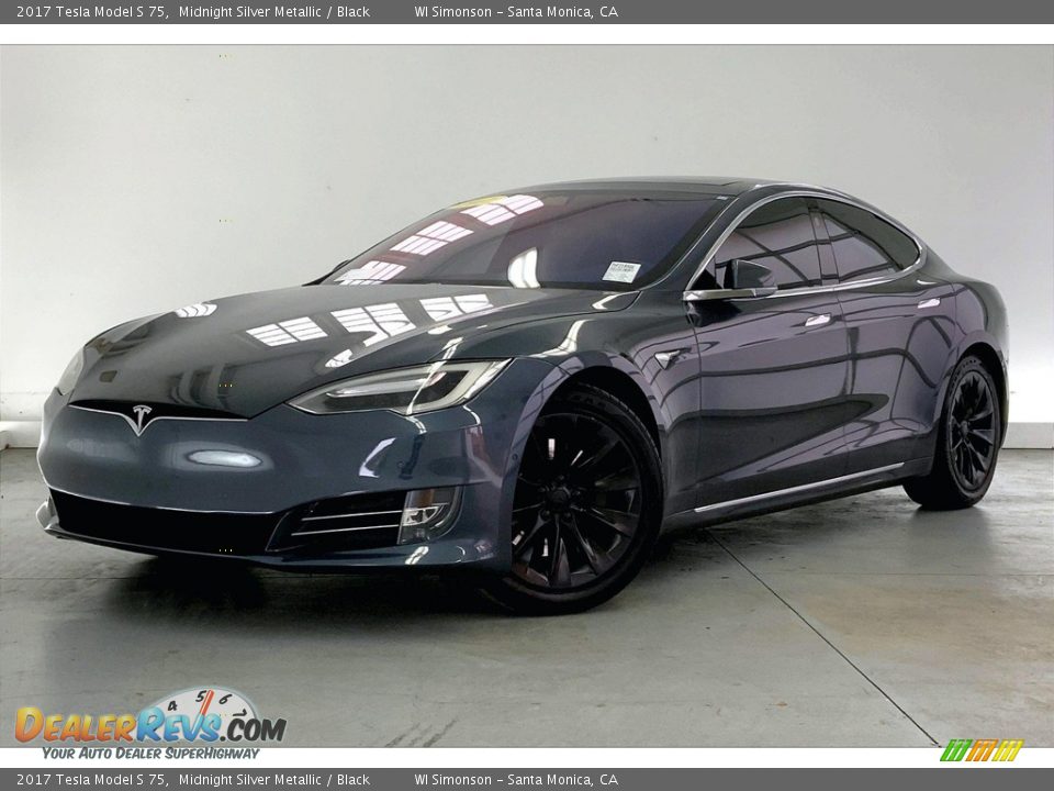 Front 3/4 View of 2017 Tesla Model S 75 Photo #12