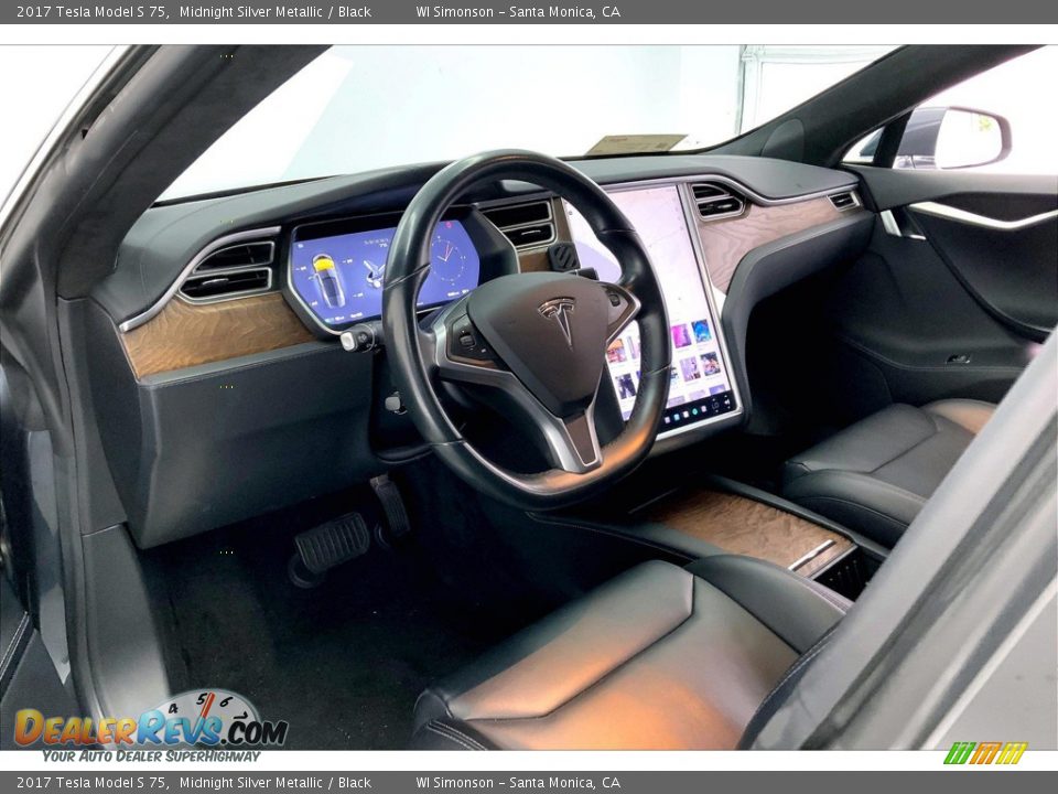 Front Seat of 2017 Tesla Model S 75 Photo #14