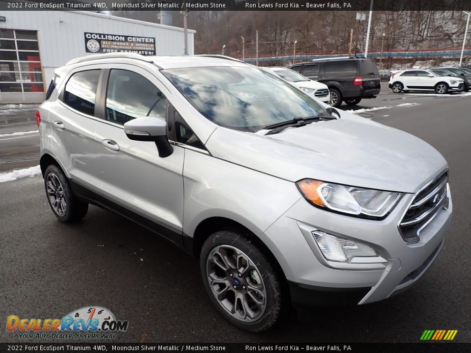 Front 3/4 View of 2022 Ford EcoSport Titanium 4WD Photo #2