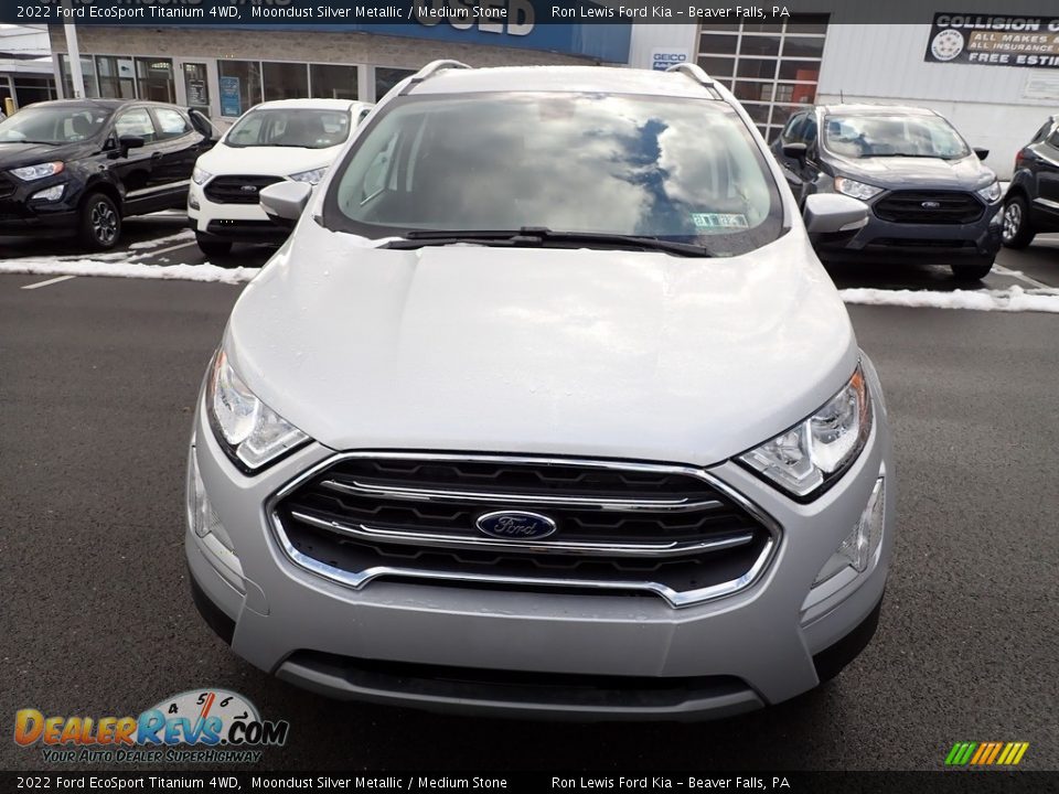 2022 Ford EcoSport Titanium 4WD Moondust Silver Metallic / Medium Stone Photo #3