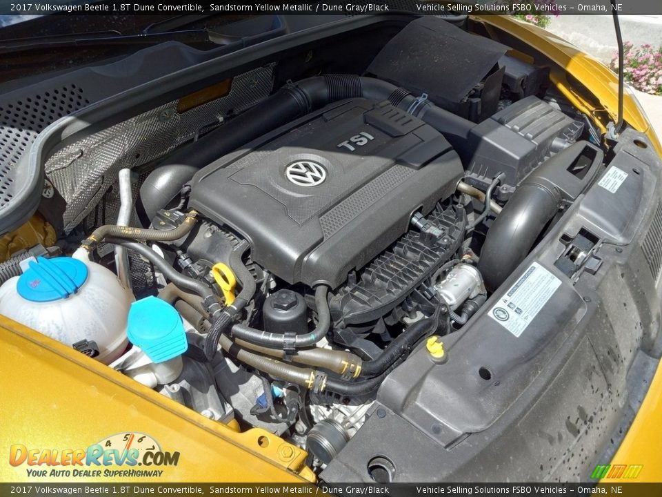2017 Volkswagen Beetle 1.8T Dune Convertible 1.8 Liter TSI Turbocharged DOHC 16-Valve VVT 4 Cylinder Engine Photo #4
