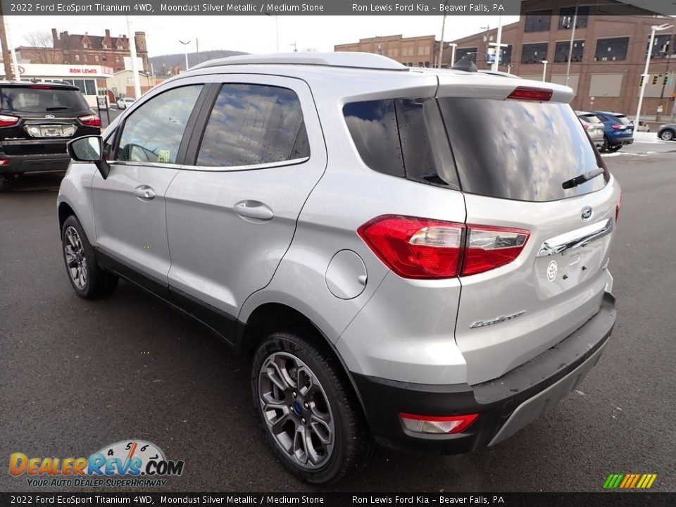 2022 Ford EcoSport Titanium 4WD Moondust Silver Metallic / Medium Stone Photo #6