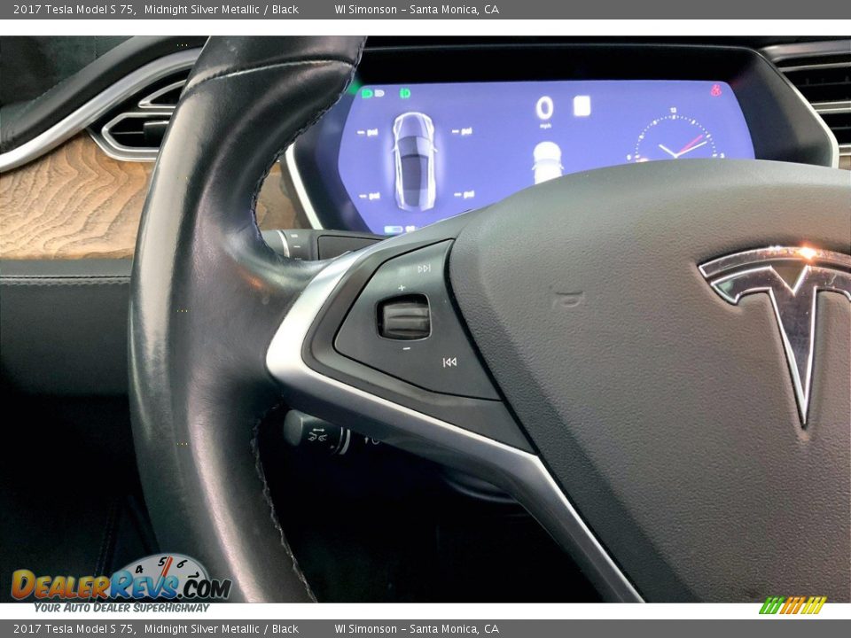 2017 Tesla Model S 75 Steering Wheel Photo #21