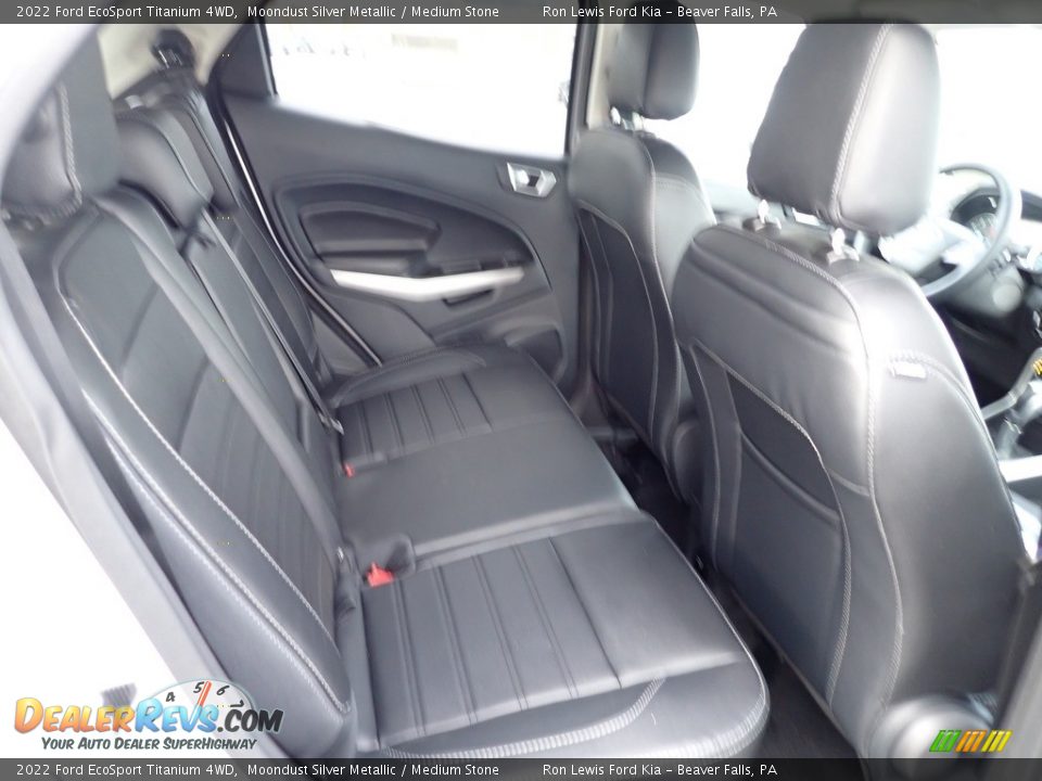 2022 Ford EcoSport Titanium 4WD Moondust Silver Metallic / Medium Stone Photo #10
