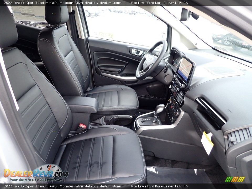 Front Seat of 2022 Ford EcoSport Titanium 4WD Photo #11