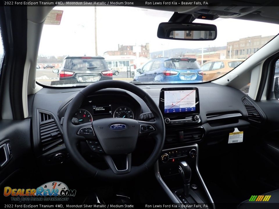 2022 Ford EcoSport Titanium 4WD Moondust Silver Metallic / Medium Stone Photo #13