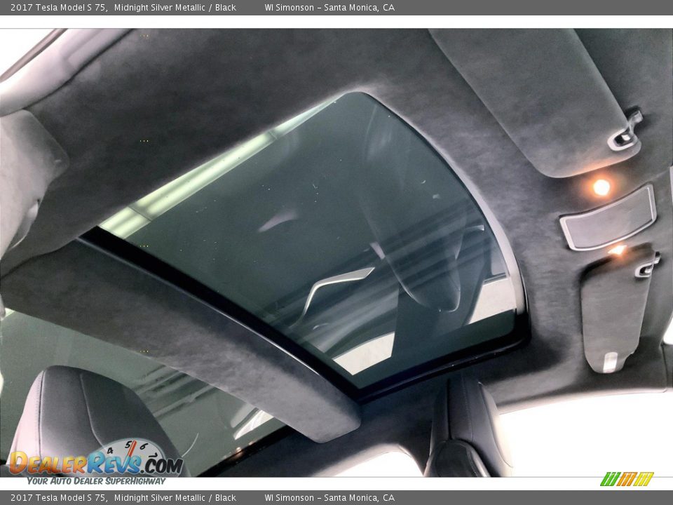 Sunroof of 2017 Tesla Model S 75 Photo #25