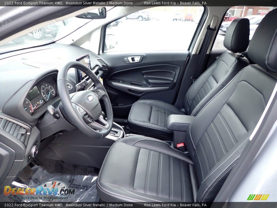 Medium Stone Interior - 2022 Ford EcoSport Titanium 4WD Photo #14