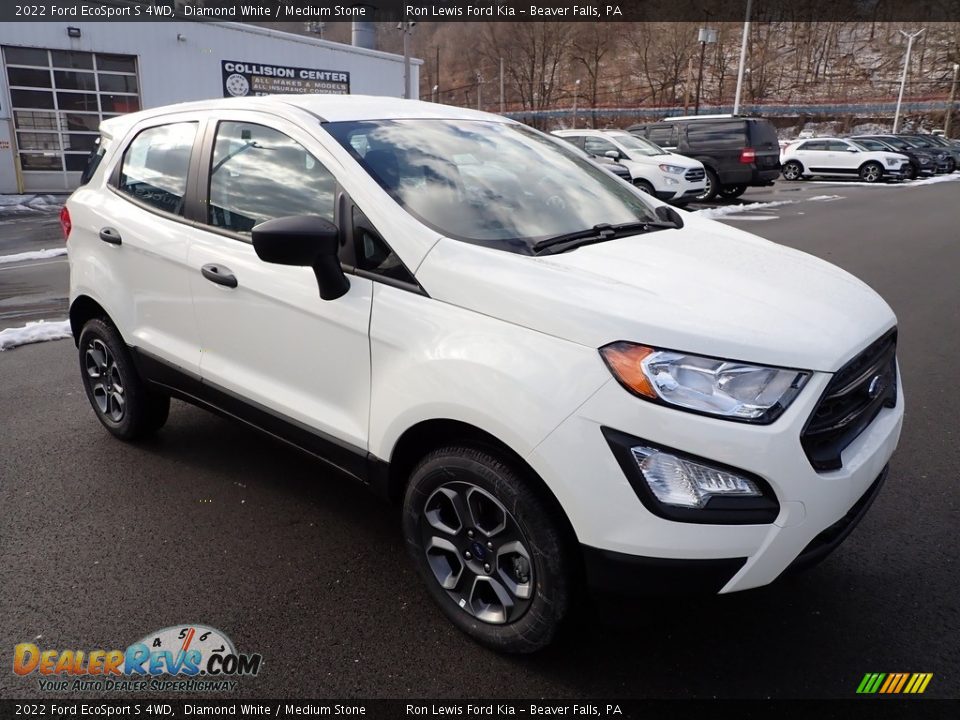 Front 3/4 View of 2022 Ford EcoSport S 4WD Photo #2