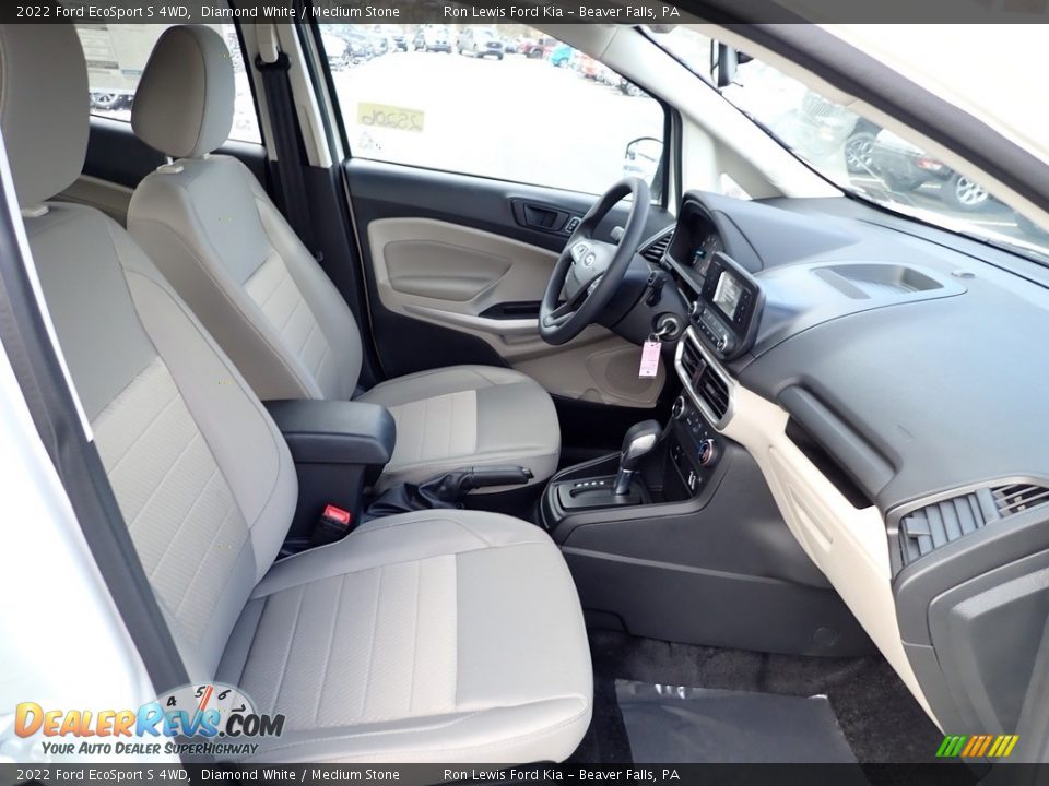 Front Seat of 2022 Ford EcoSport S 4WD Photo #11