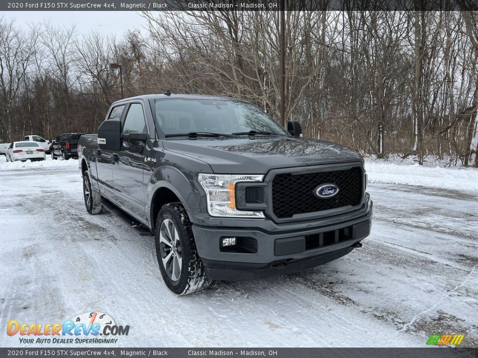 2020 Ford F150 STX SuperCrew 4x4 Magnetic / Black Photo #4