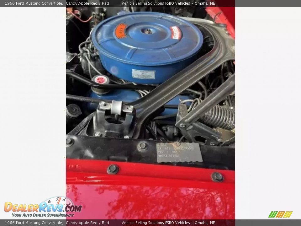 1966 Ford Mustang Convertible 289 V8 Engine Photo #9