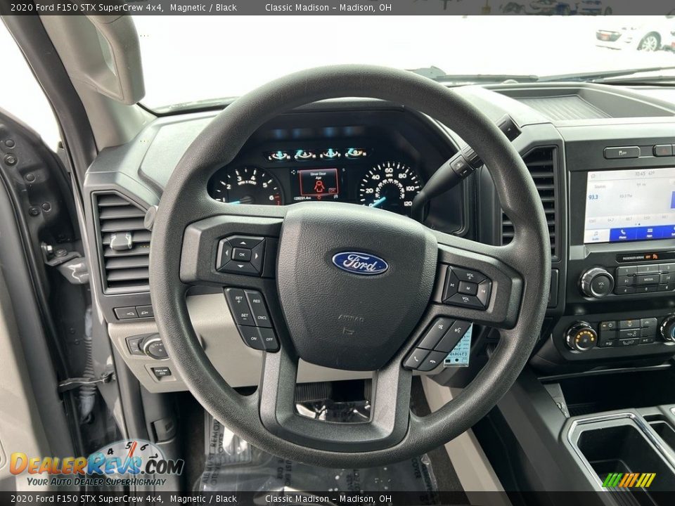 2020 Ford F150 STX SuperCrew 4x4 Magnetic / Black Photo #9