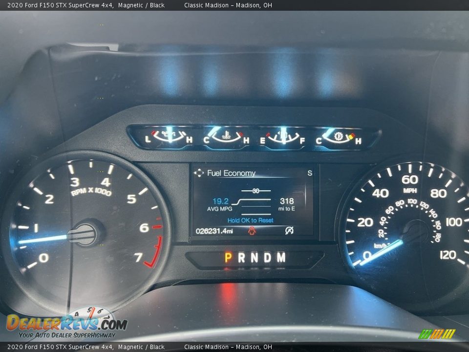 2020 Ford F150 STX SuperCrew 4x4 Magnetic / Black Photo #10