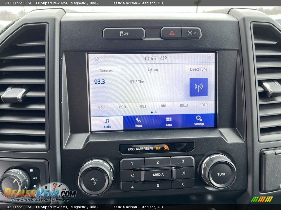 2020 Ford F150 STX SuperCrew 4x4 Magnetic / Black Photo #11