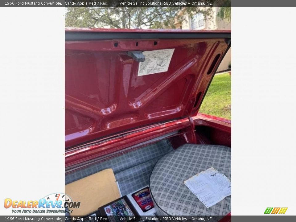 1966 Ford Mustang Convertible Trunk Photo #20